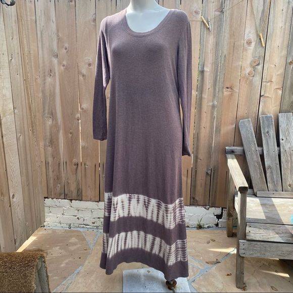 Soft surroundings long sleeve maxi dress size small - Picture 8 of 10